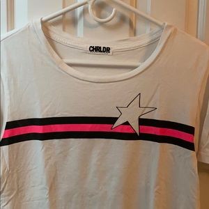 Cheerleader star tee